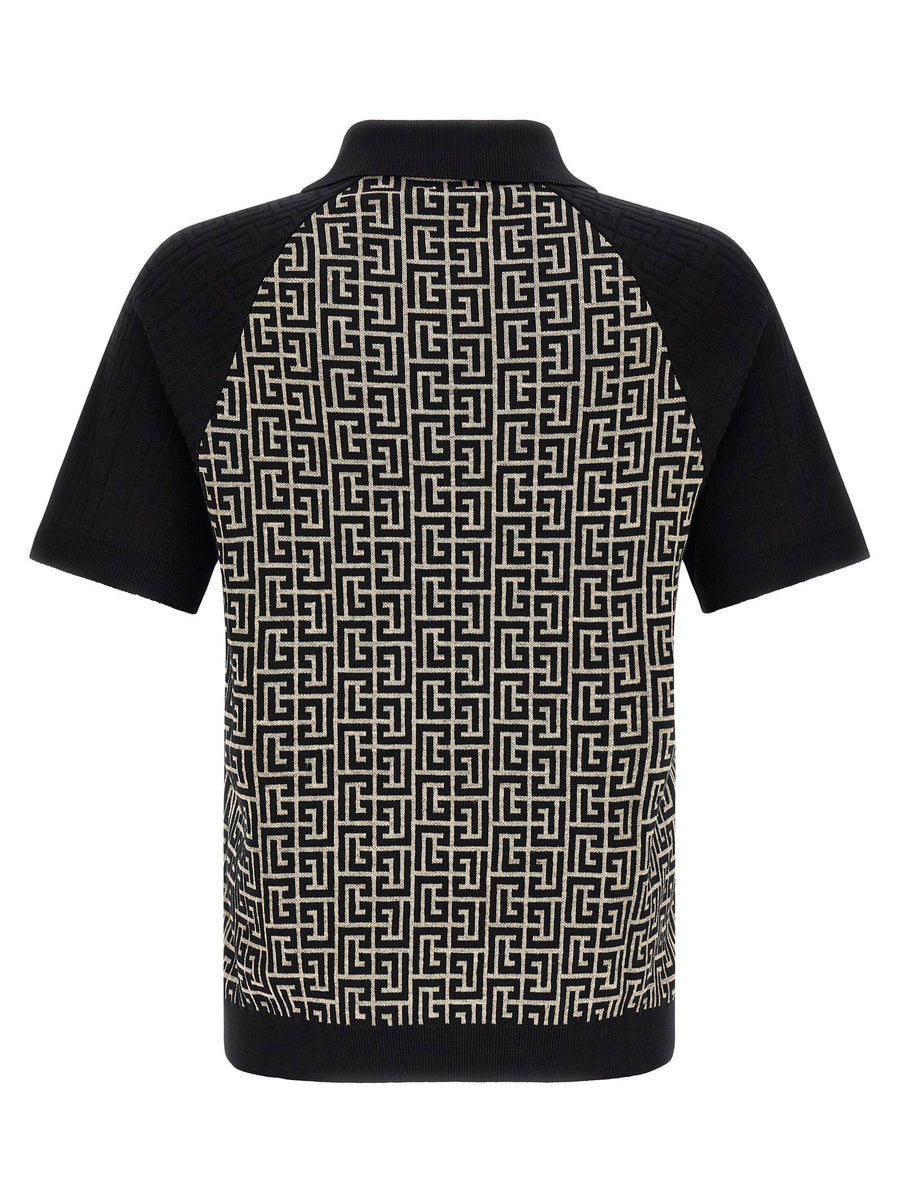 Balmain Pb Monogram Polo