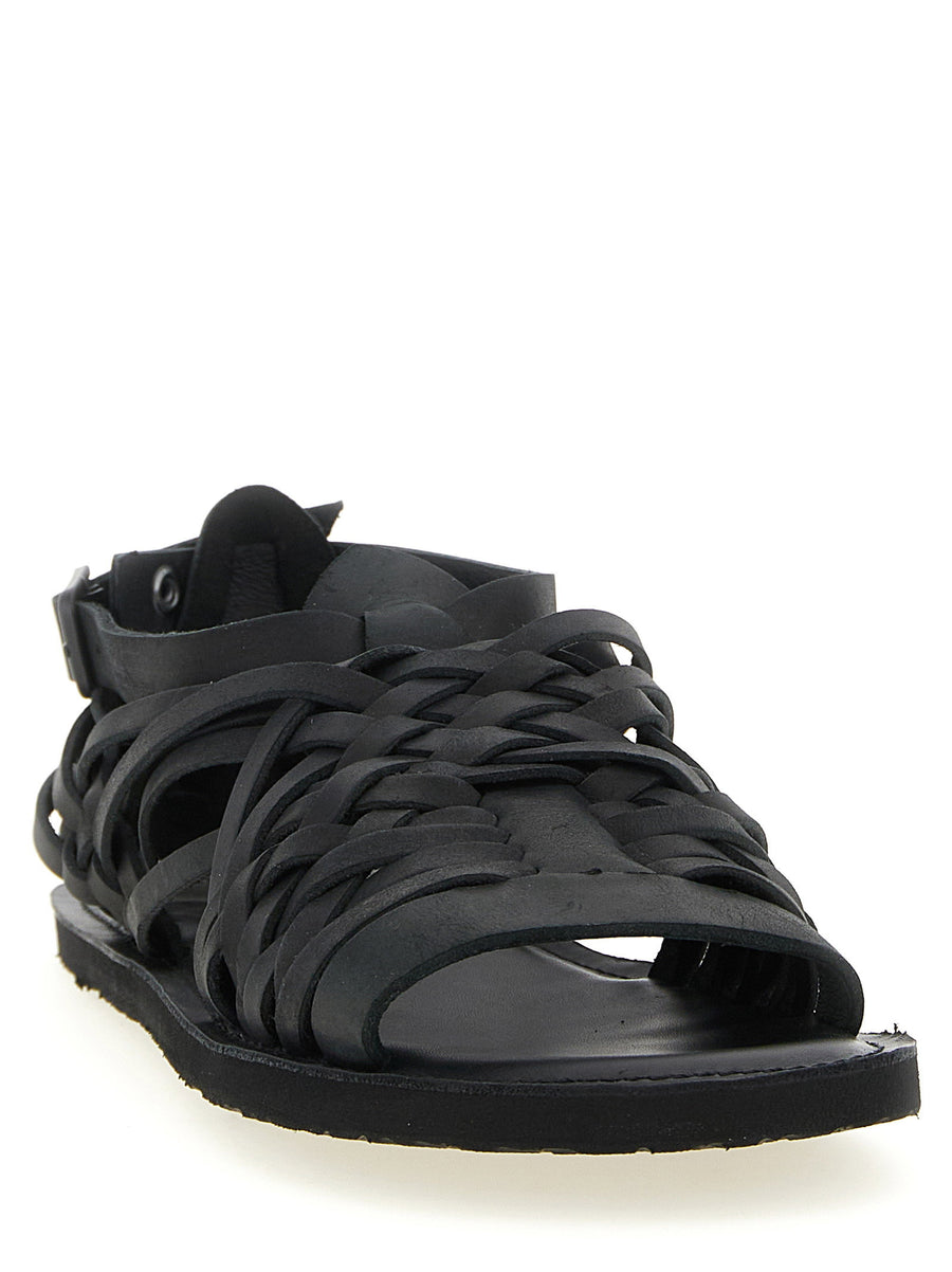 Yohji Yamamoto Braided Leather Sandals