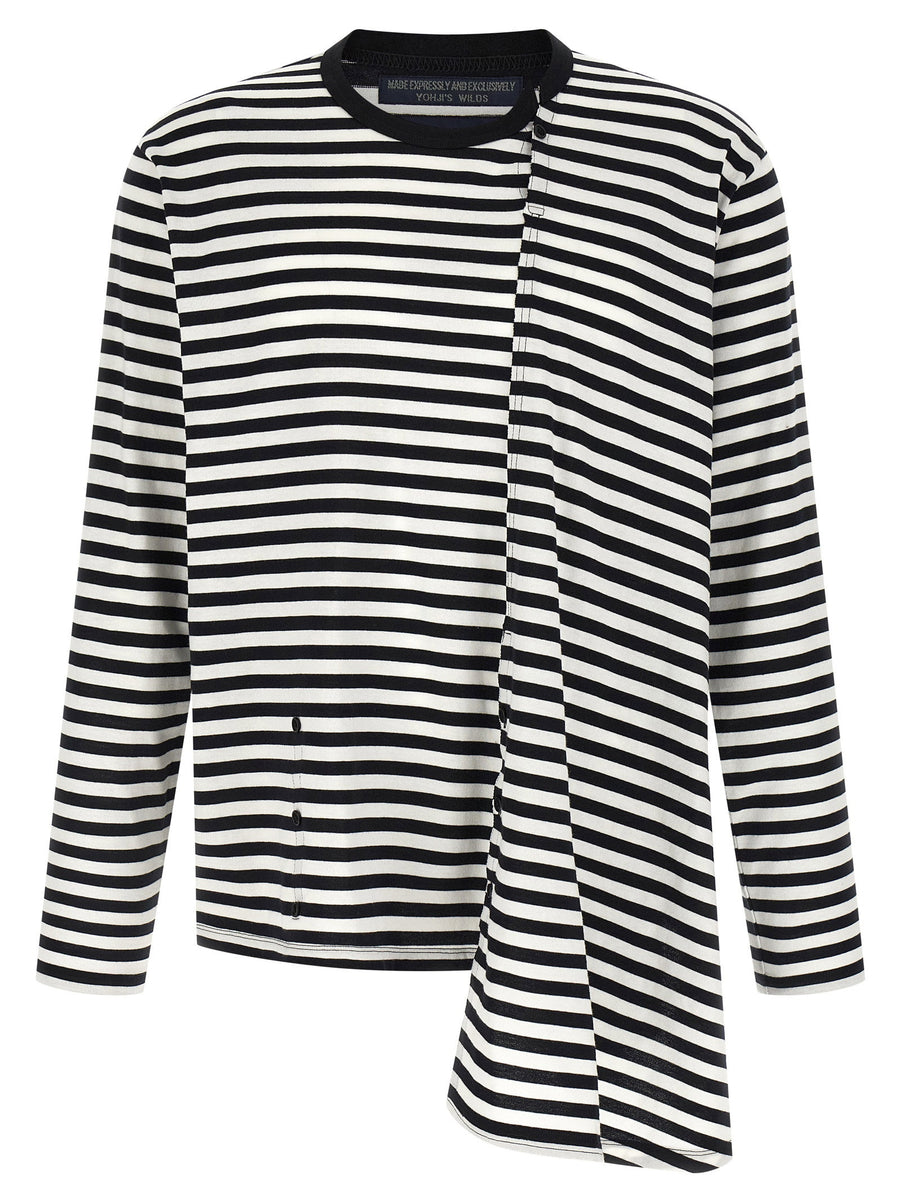 Yohji Yamamoto Paneled Sweater