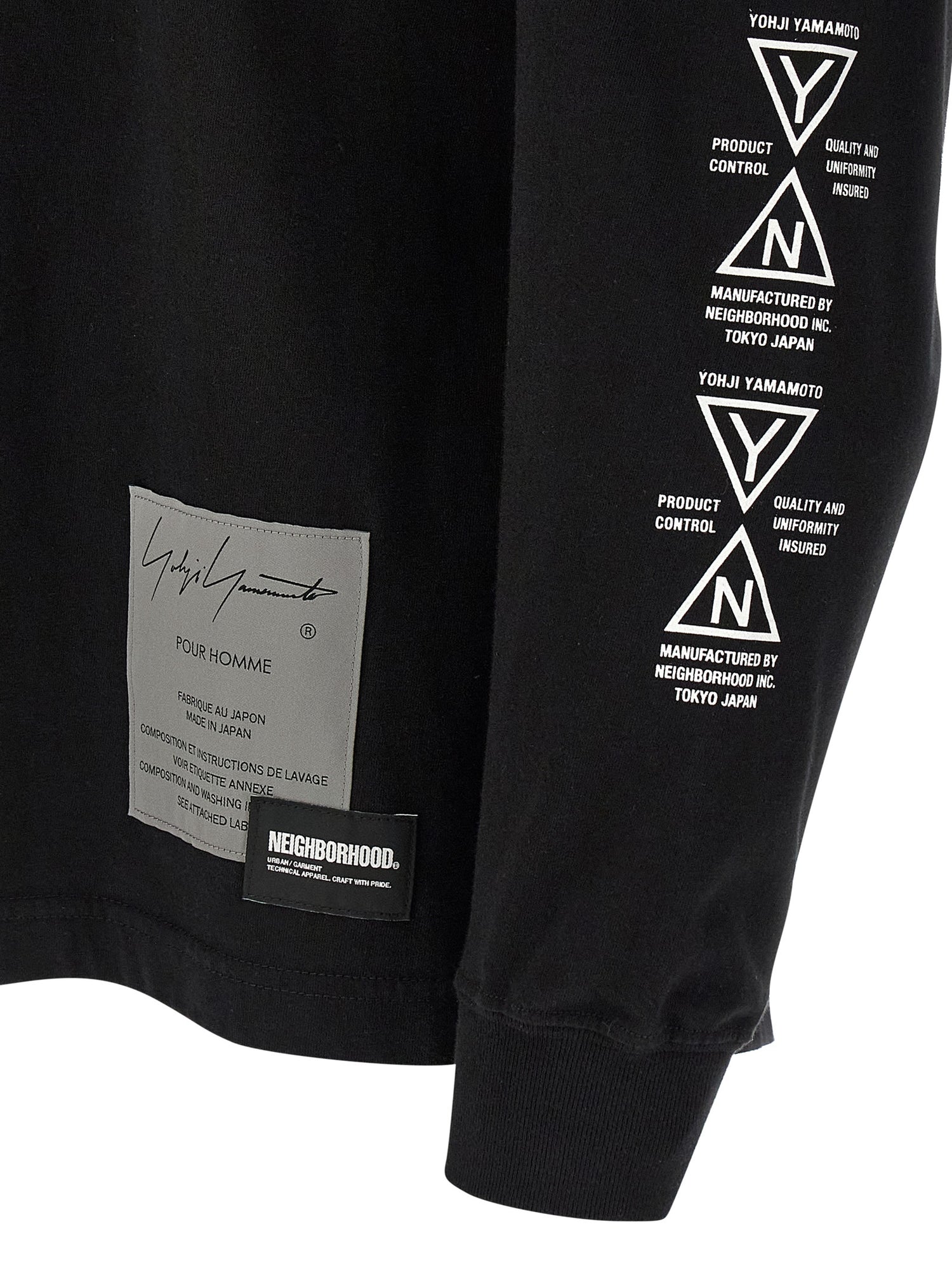 Yohji Yamamoto × Nh Ls Tee T-shirt