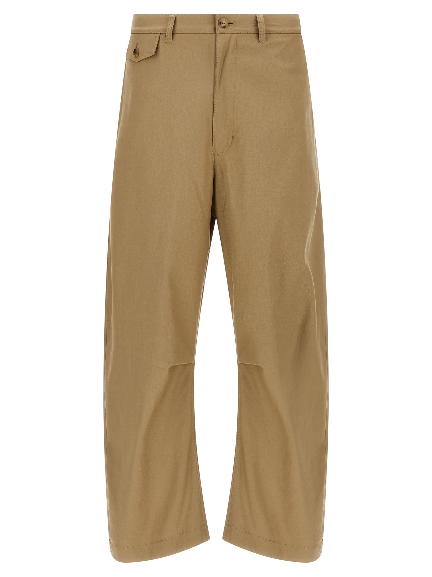 Comme Des Garҫons Homme Curved Leg Pants