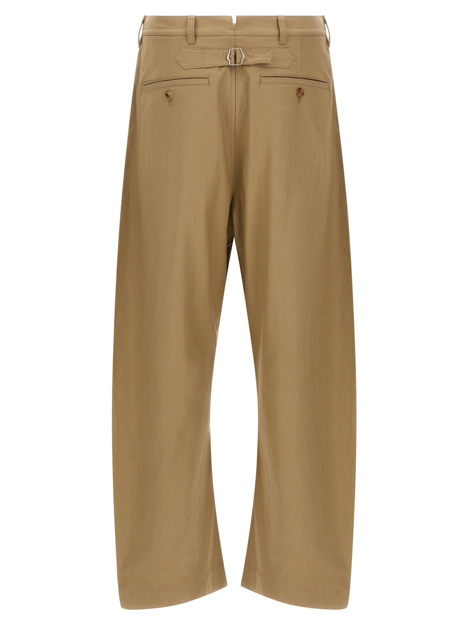 Comme Des Garҫons Homme Curved Leg Pants
