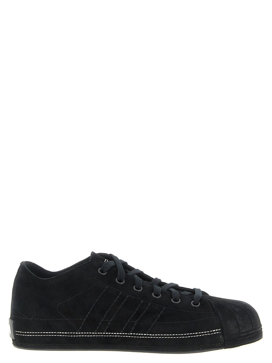 Y3 Nizzastar Lo Sneakers Premium Calfskin Leather Collaboration With Neighborhood Capsule For Style Minded Fans