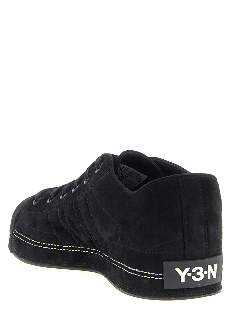 Y3 Nizzastar Lo Sneakers Premium Calfskin Leather Collaboration With Neighborhood Capsule For Style Minded Fans