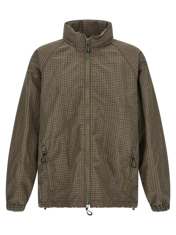 Comme Des Garҫons Homme Vichy Windbreaker