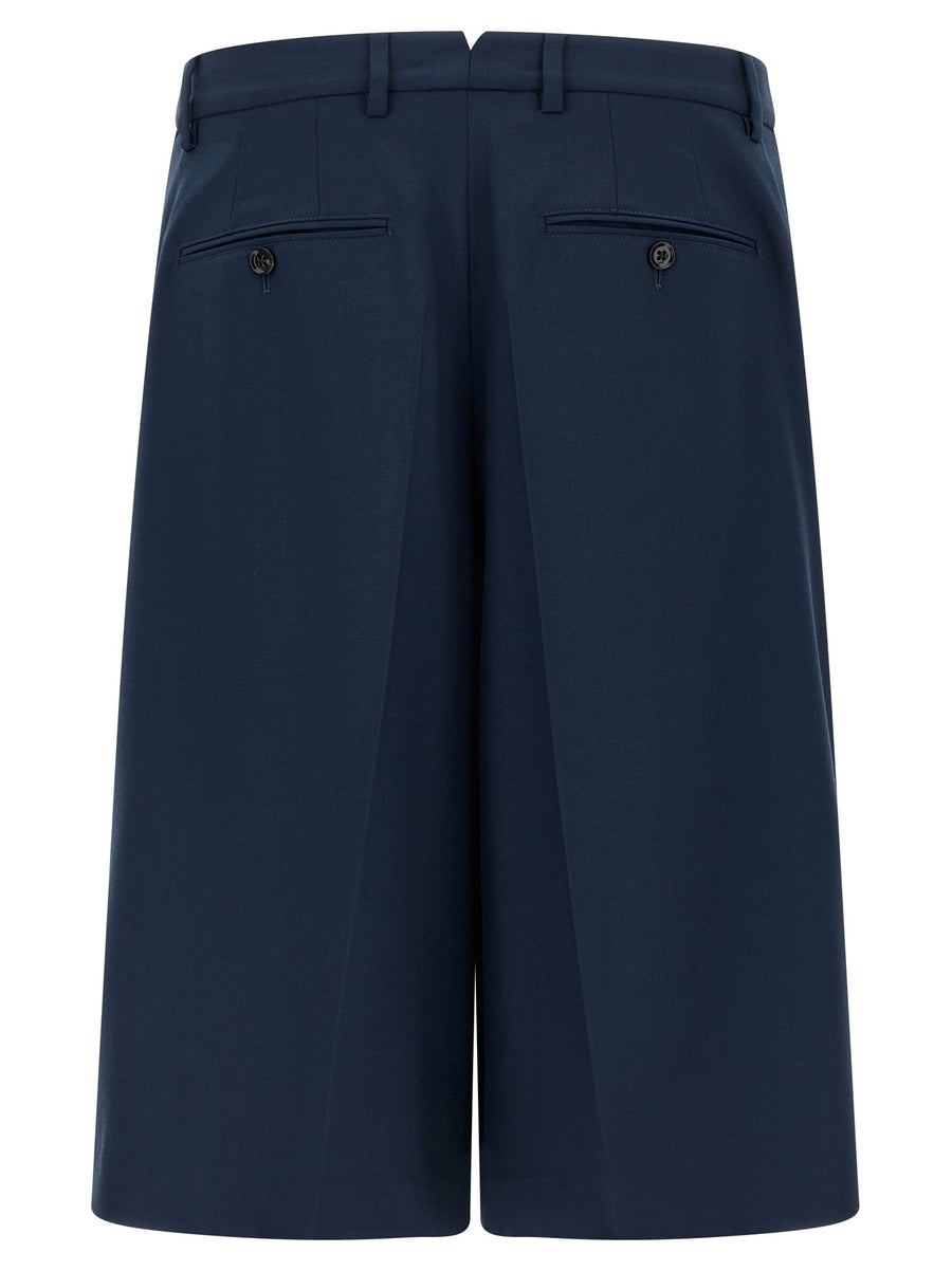 Ami Paris Fresh Wool Bermuda Shorts