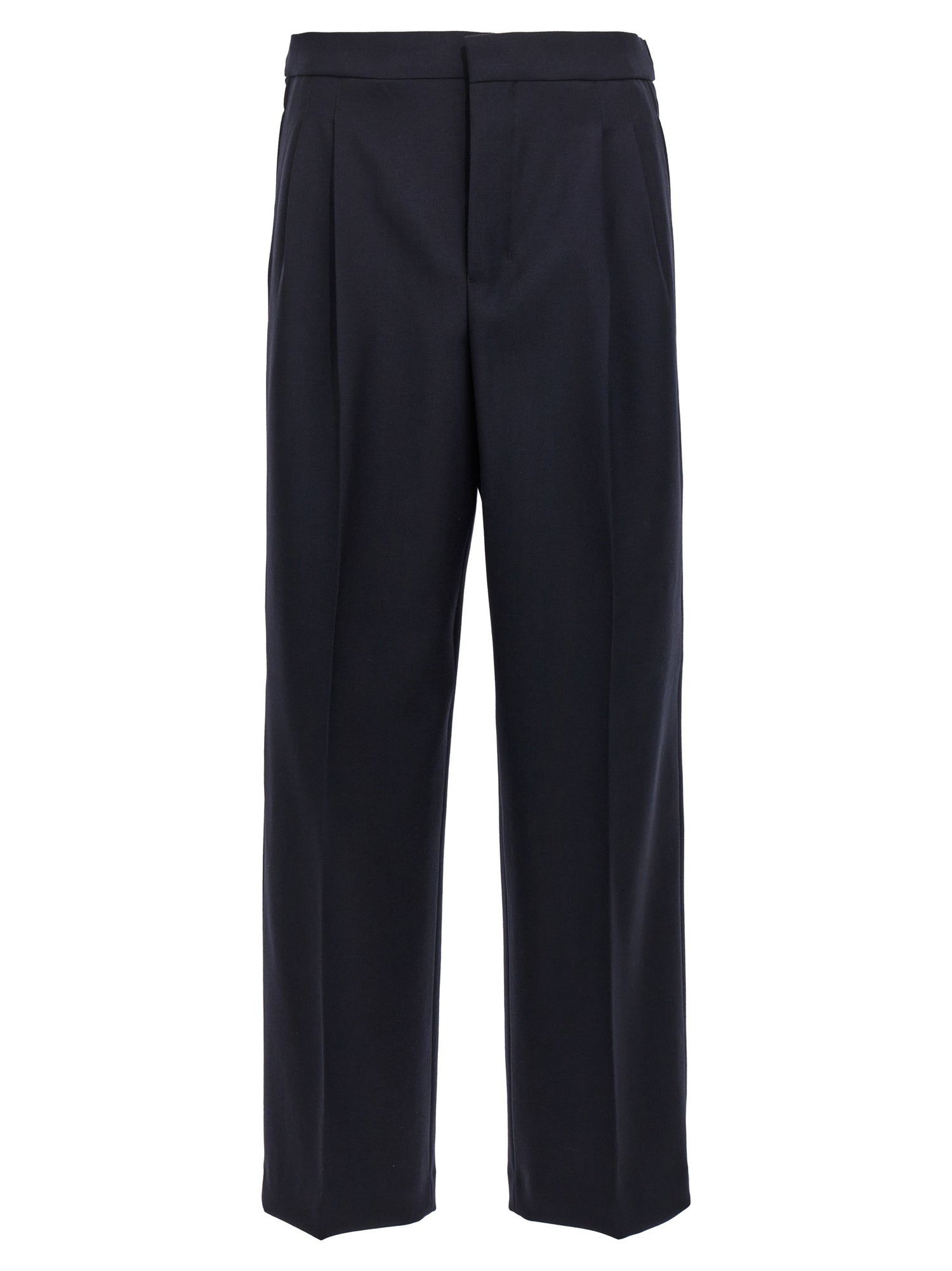 Ami Paris Front Pleat Pants