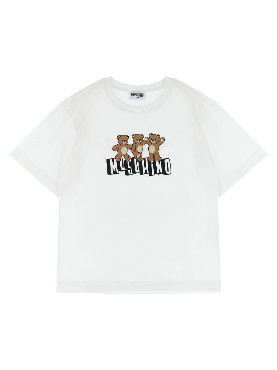 Moschino Kid Teen Moschino Teddy Bear T-shirt + Bermuda Suits