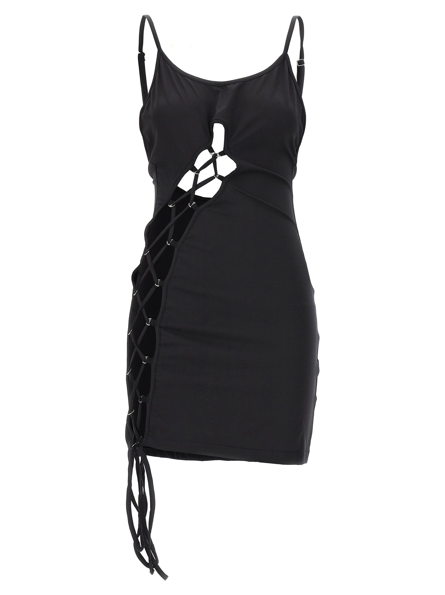 Heron Preston Lace-up Dress
