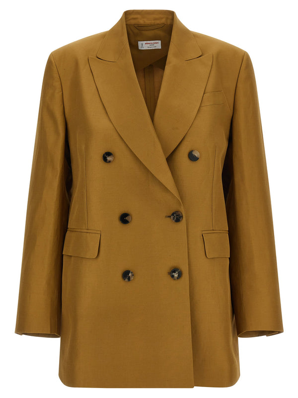 Alberto Biani Linen Viscose Blazer