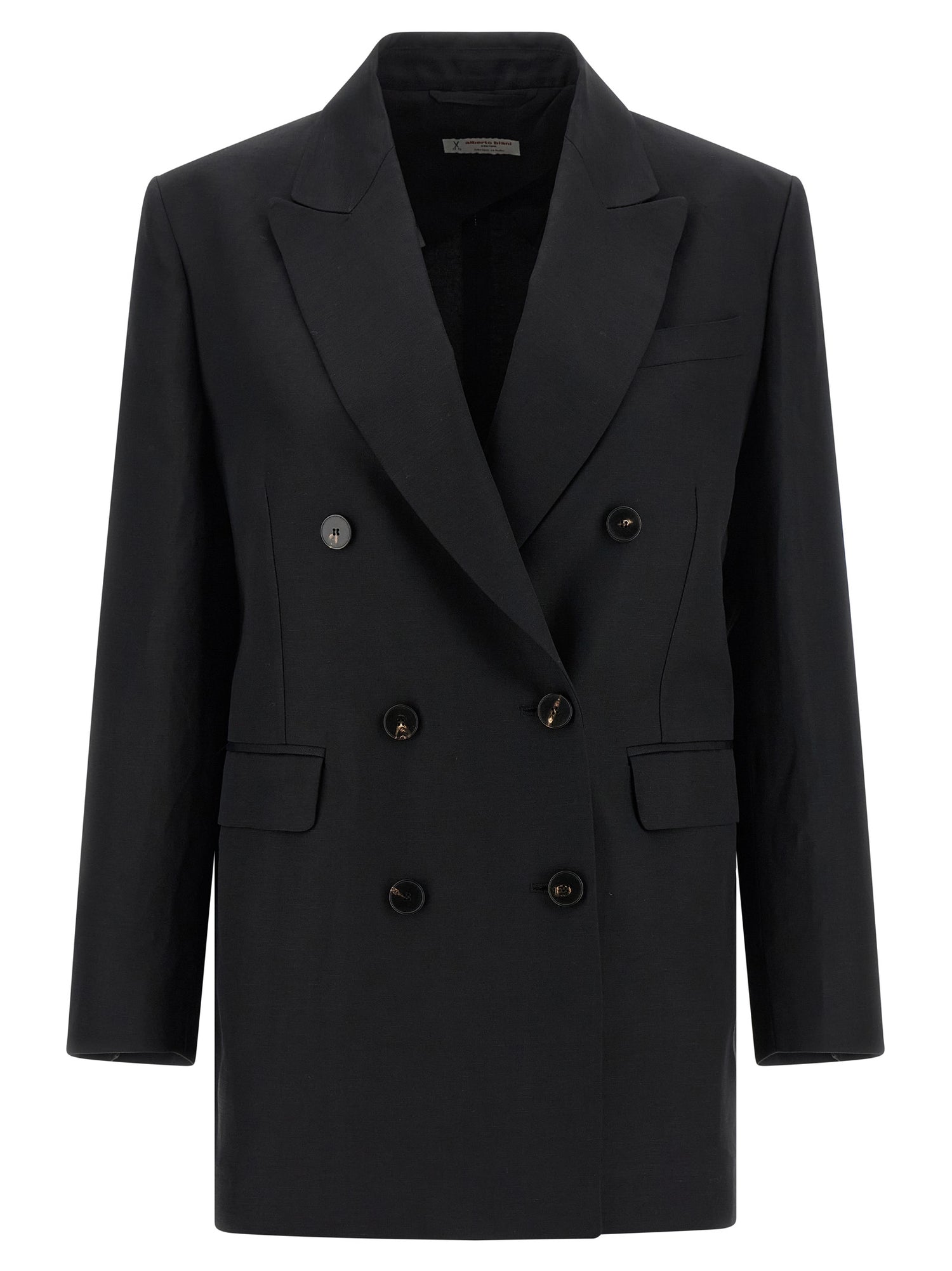 Alberto Biani Linen Viscose Blazer
