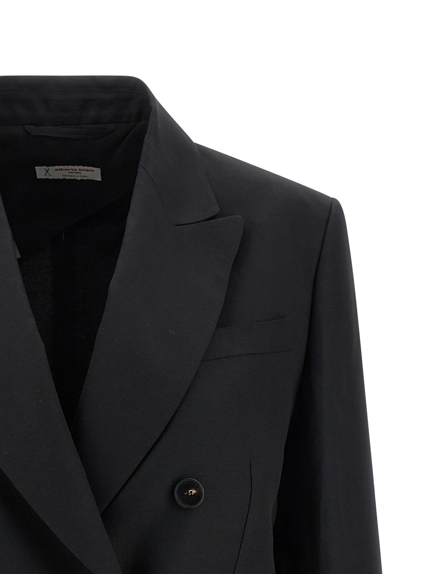 Alberto Biani Linen Viscose Blazer