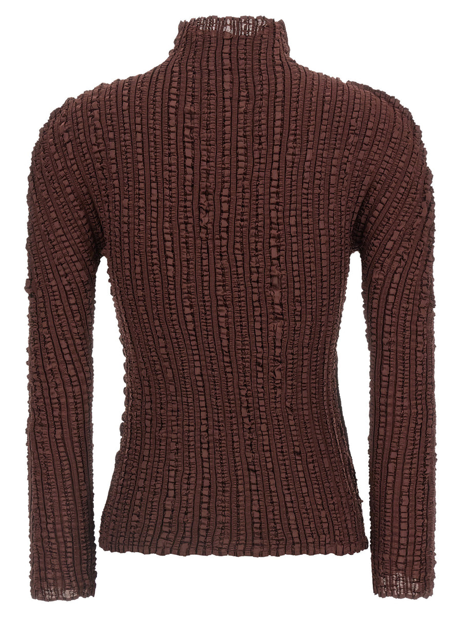Issey Miyake Jellyfish Pleats Sweater Sculptural Pleated Top For Women Fall Winter 2025 2026 Collection