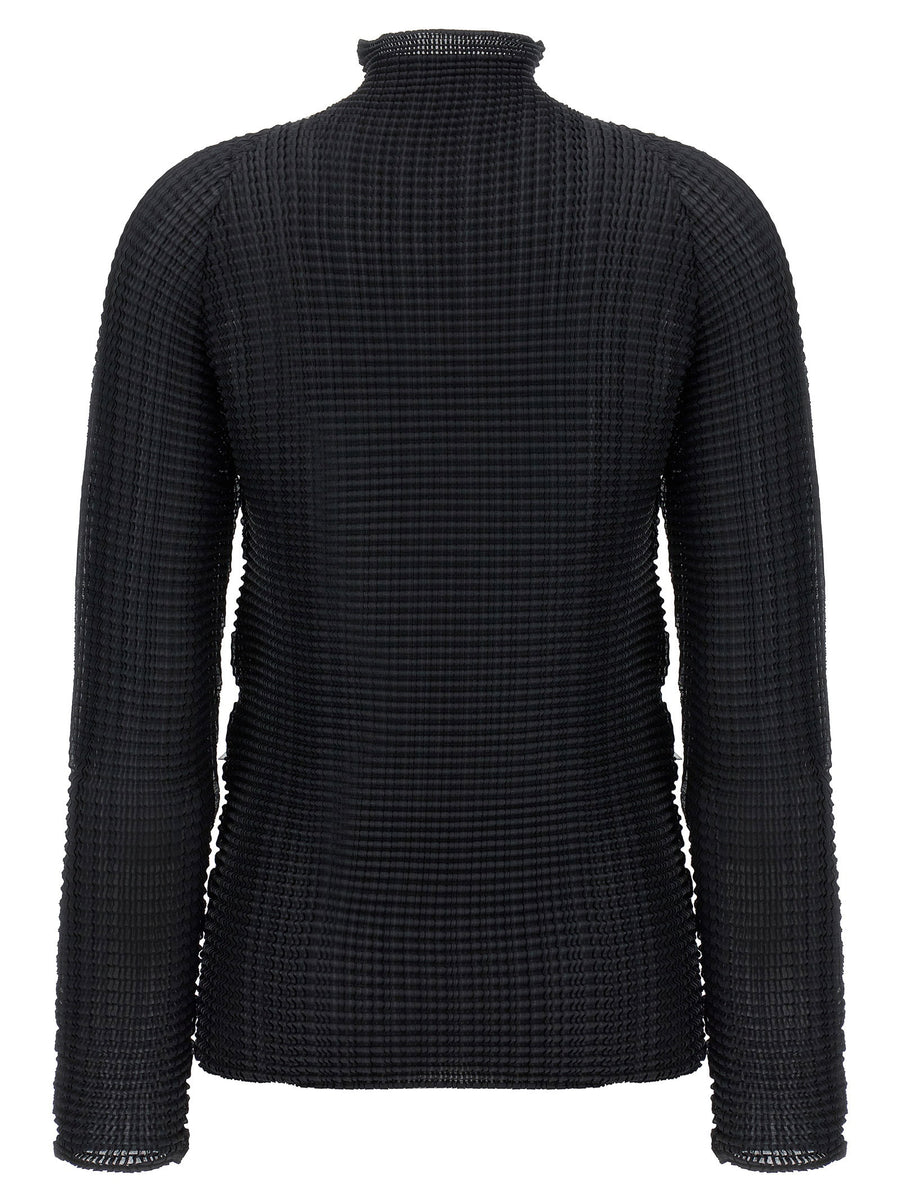 Issey Miyake Wooly Pleats Blouse