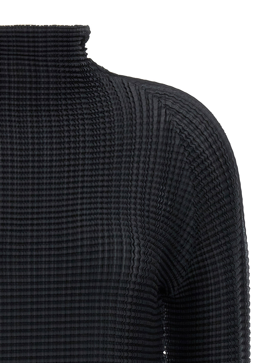 Issey Miyake Wooly Pleats Blouse