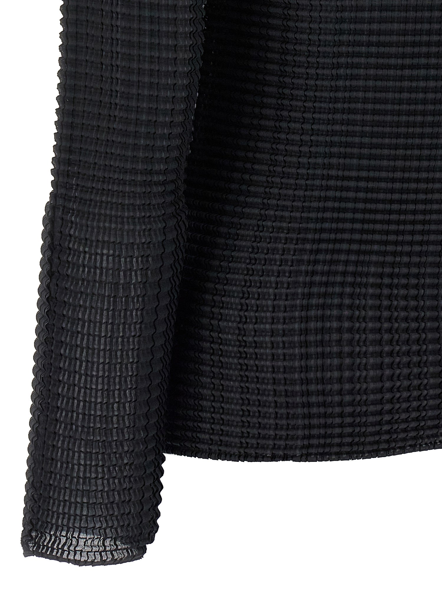 Issey Miyake Wooly Pleats Blouse