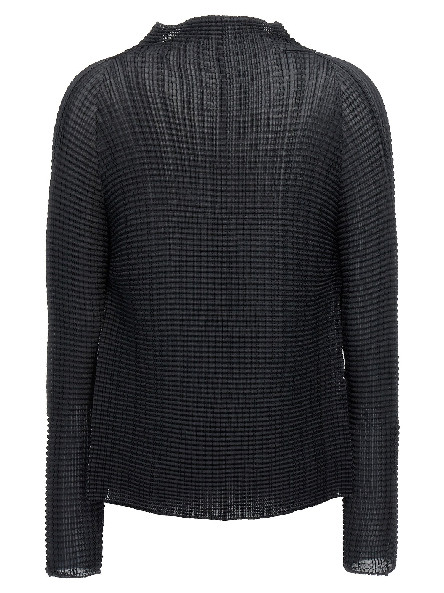 Issey Miyake Wooly Pleats Cardigan