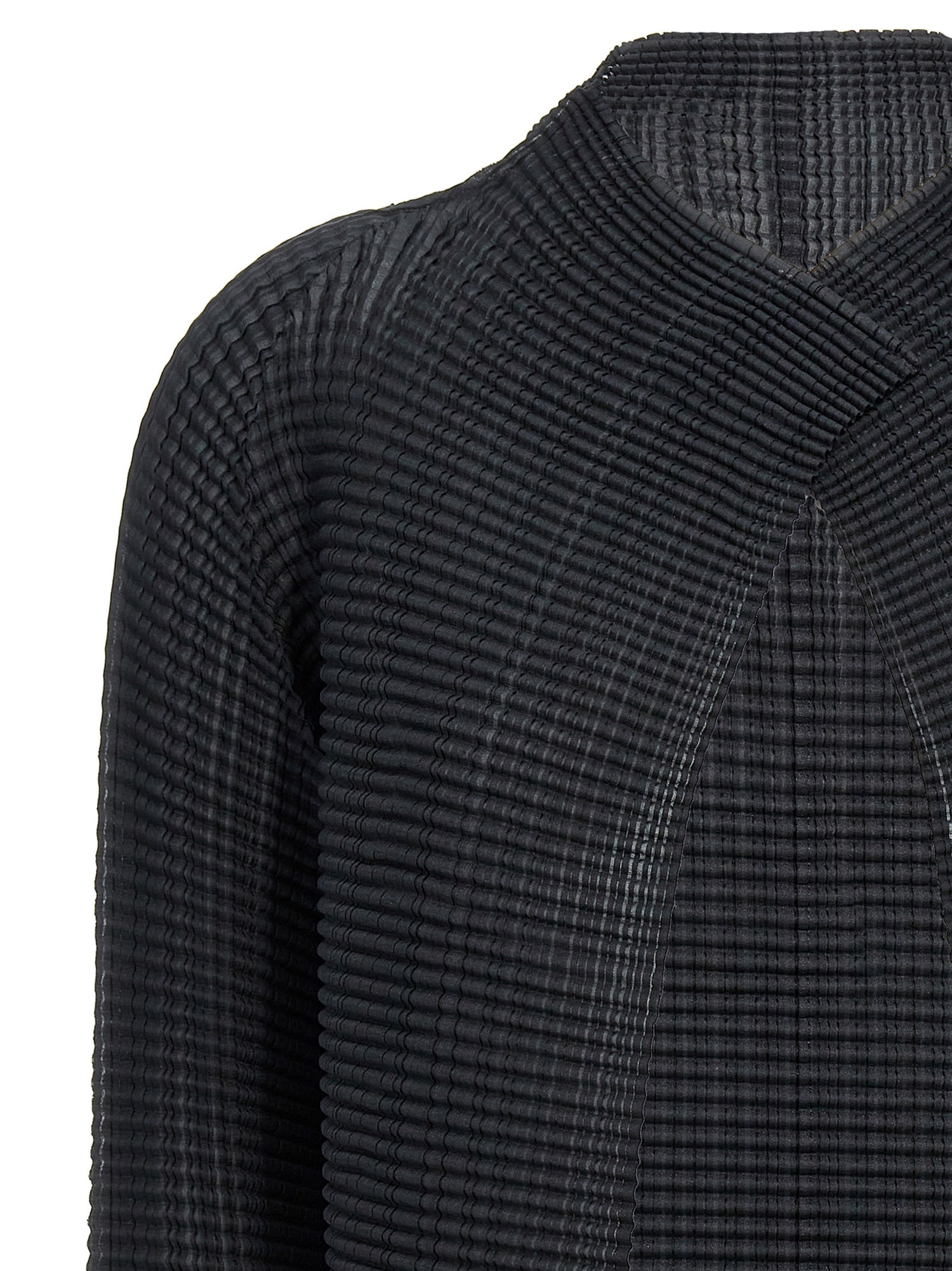 Issey Miyake Wooly Pleats Cardigan