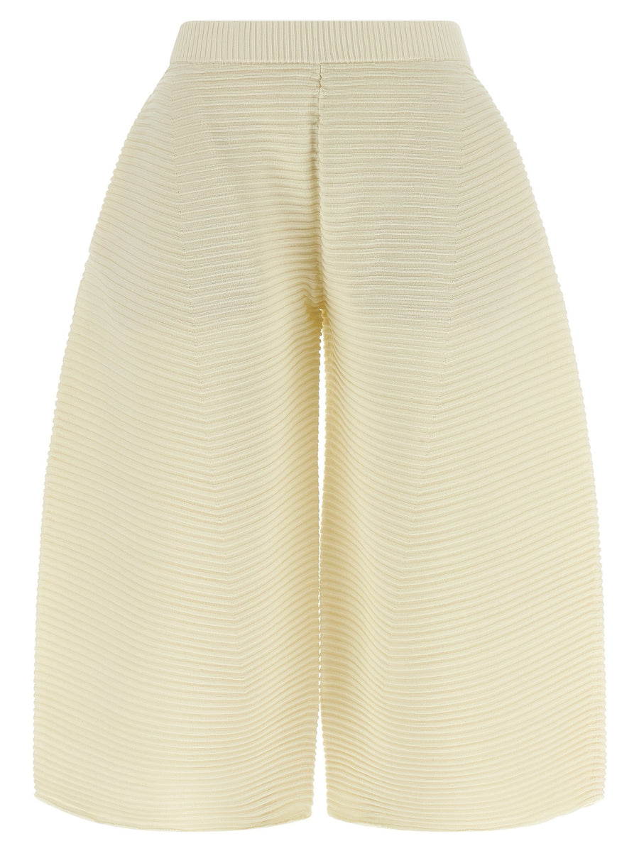 Issey Miyake Corrugated Knit Pants