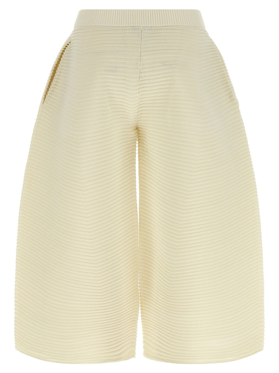 Issey Miyake Corrugated Knit Pants