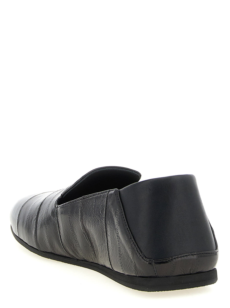 Giuseppe Zanotti Rupert 10 Loafers Black Leather Moccasins For Men