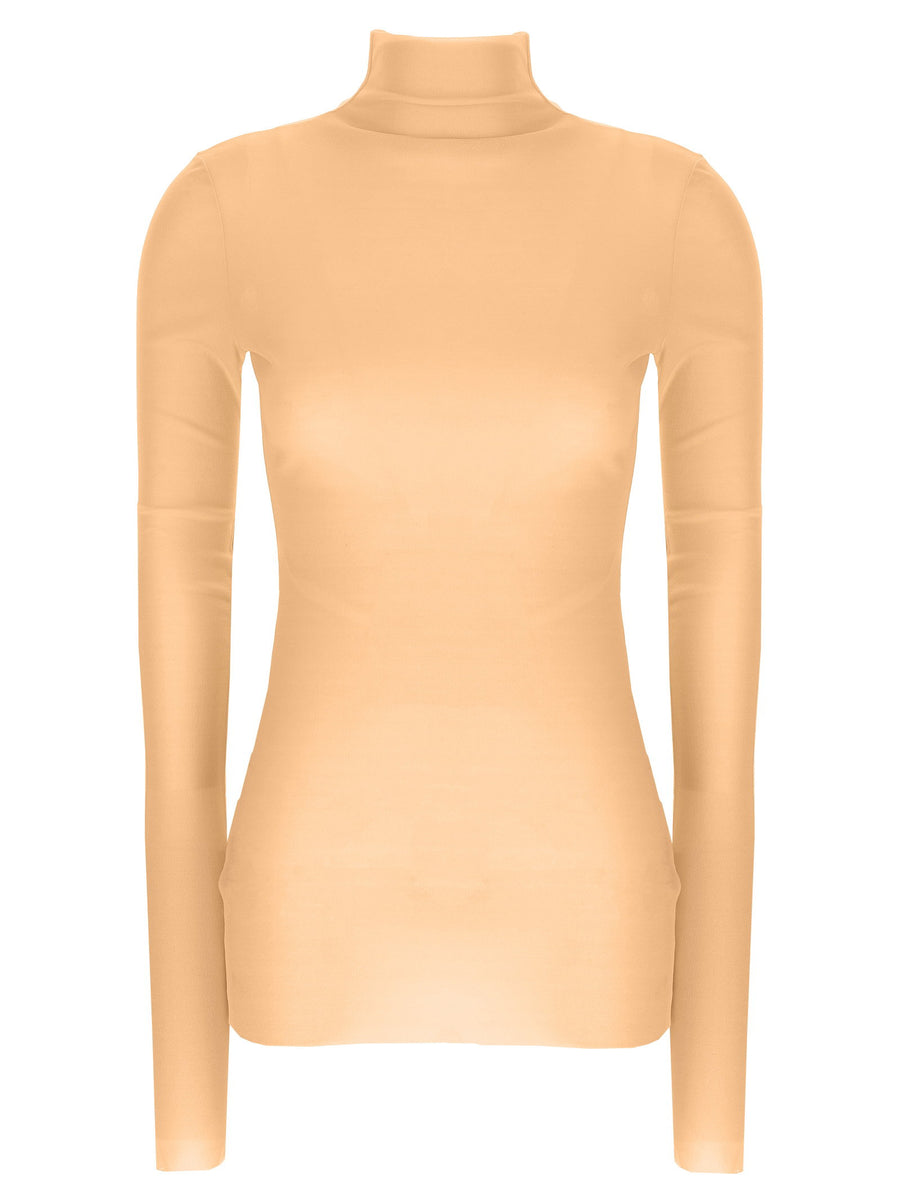 Jil Sander Silk Turtleneck Top