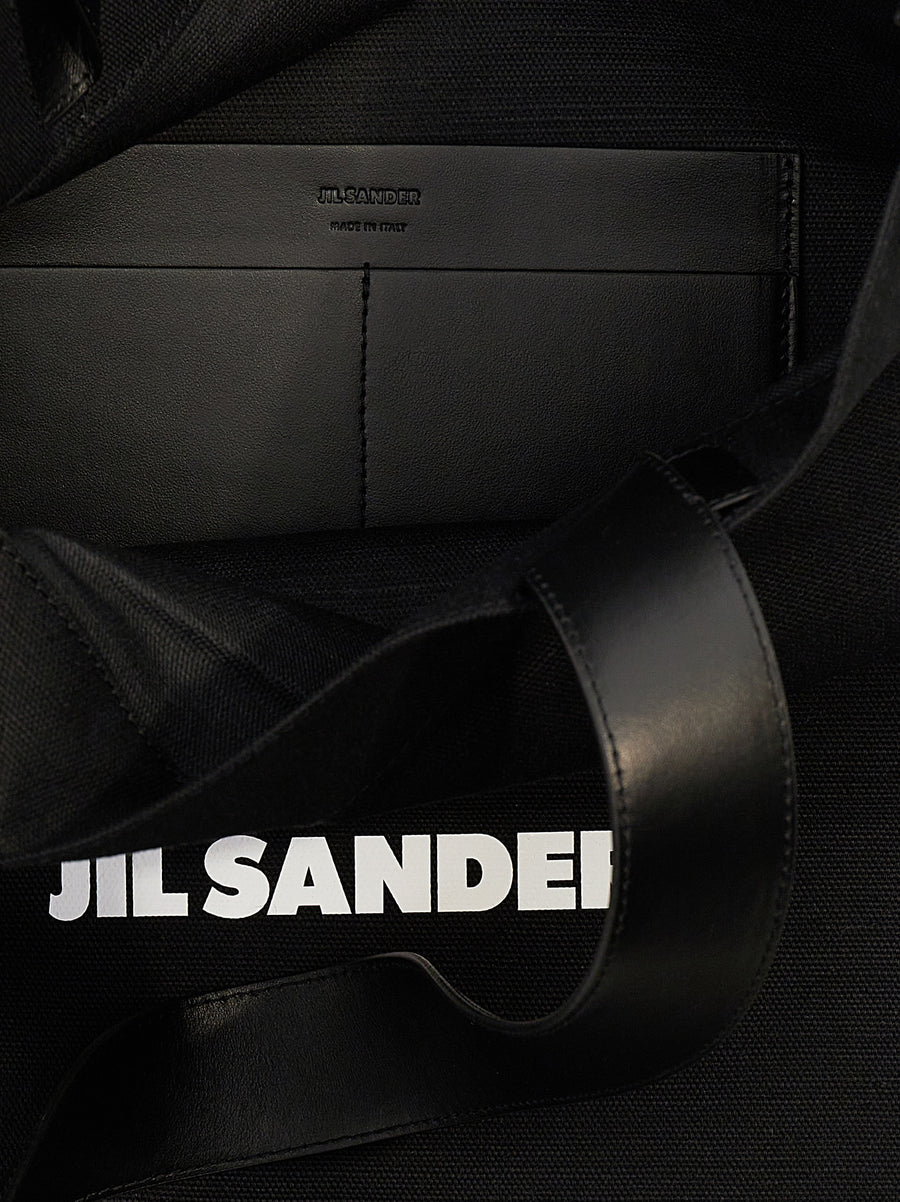 Jil Sander Flat Shopper Large Tote For Women Premium