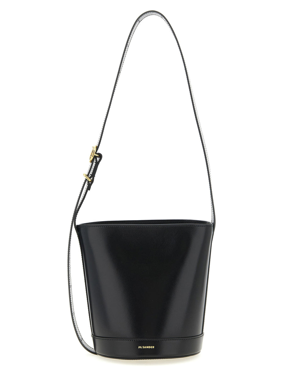 Jil Sander Cannolo Bucket Bag With Removable Clutch Women