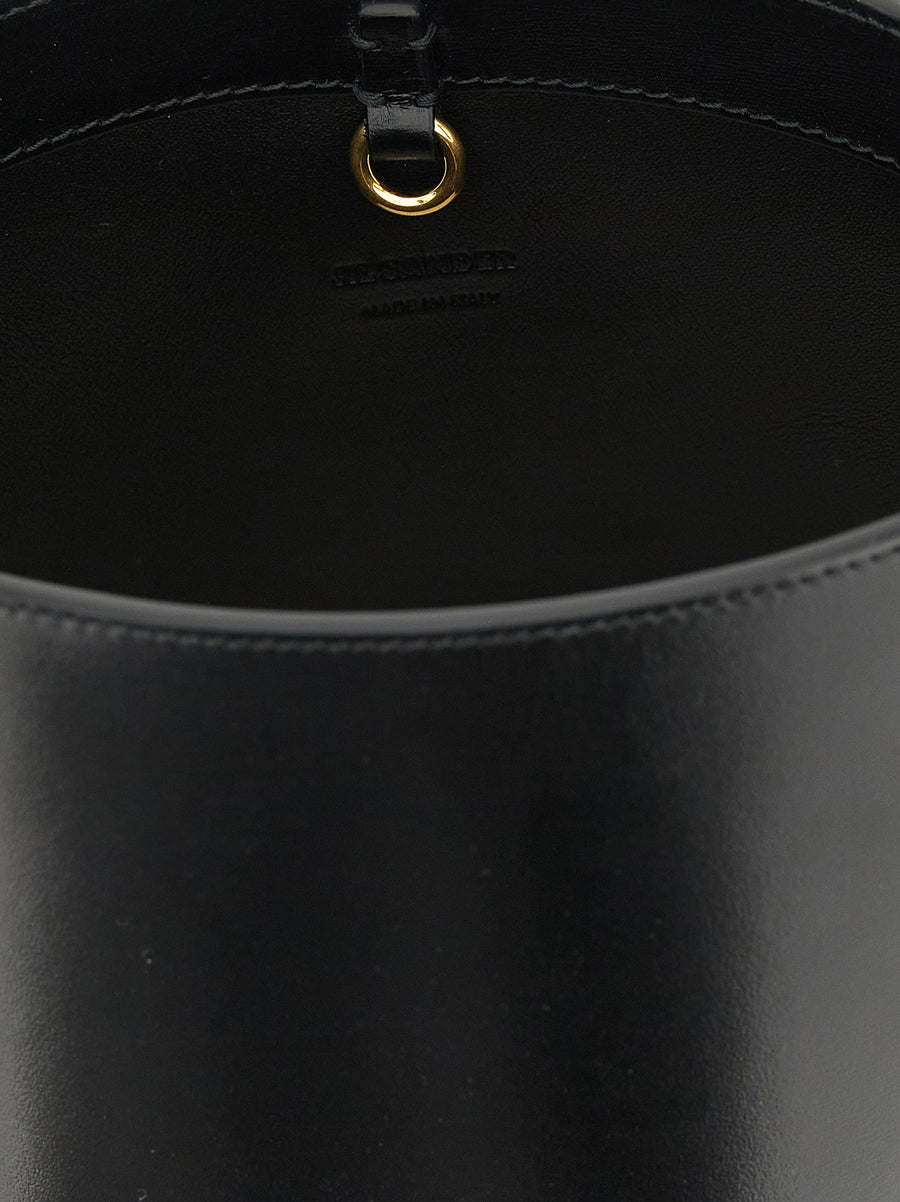 Jil Sander Cannolo Bucket Bag With Removable Clutch Women