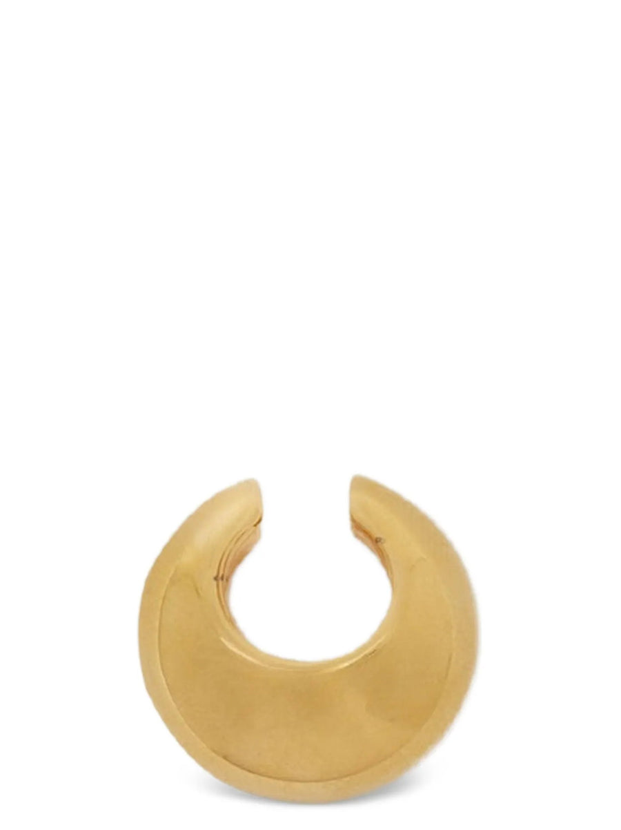 Jil Sander Earcuff 1339 Handcrafted Brass Gold Tone For Women Minimalist Luxury Jewelry