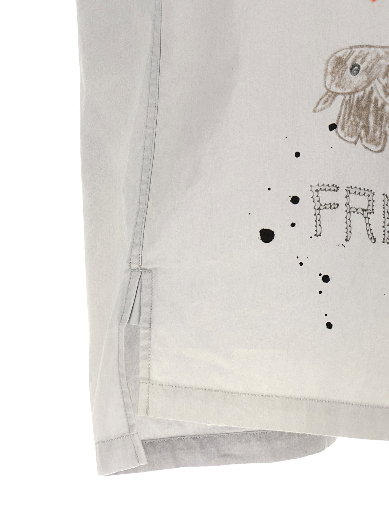 Maison Mihara Yasuhiro Graffiti Print Shirt