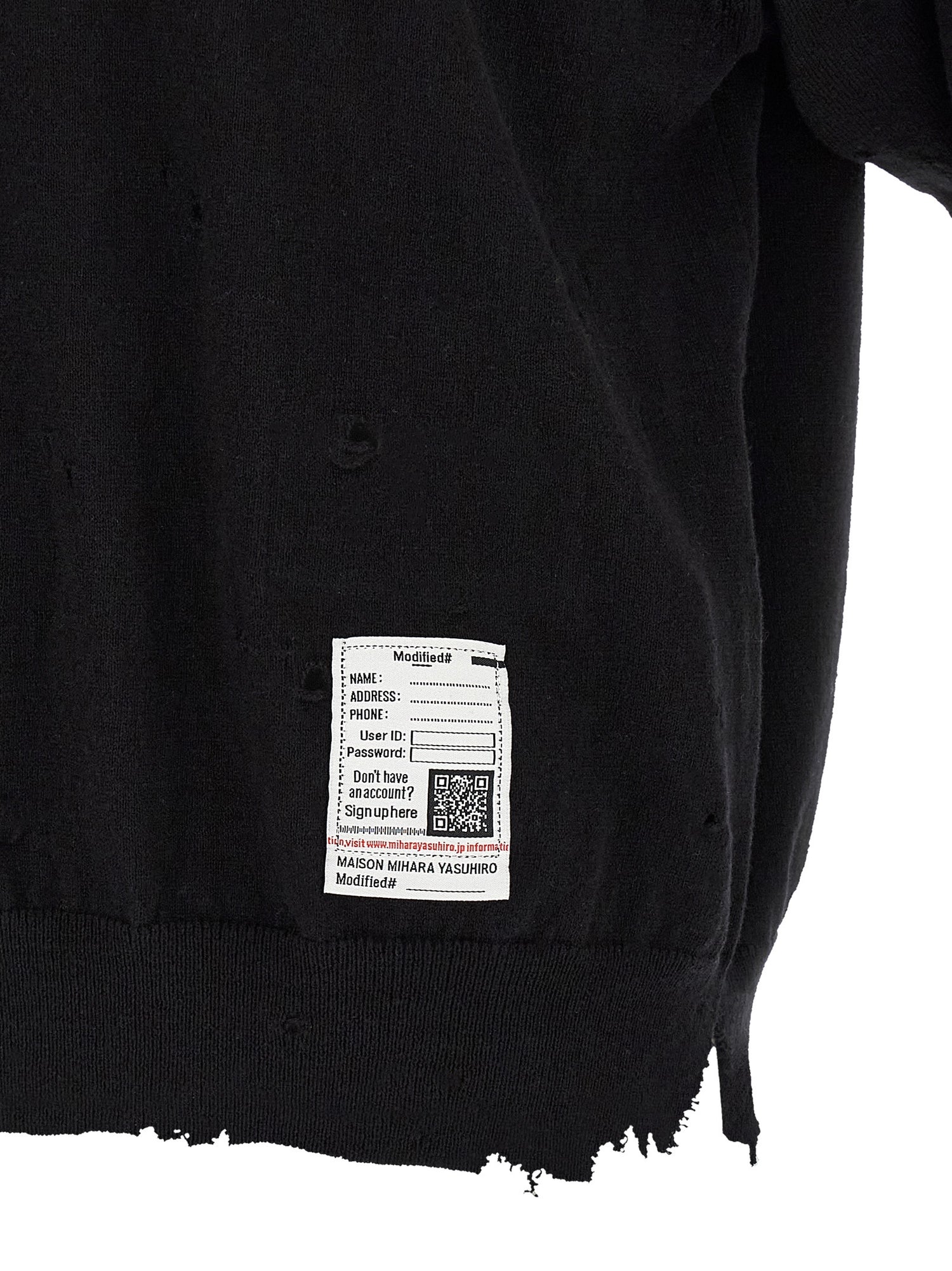 Maison Mihara Yasuhiro Embroidery Polo Shirt