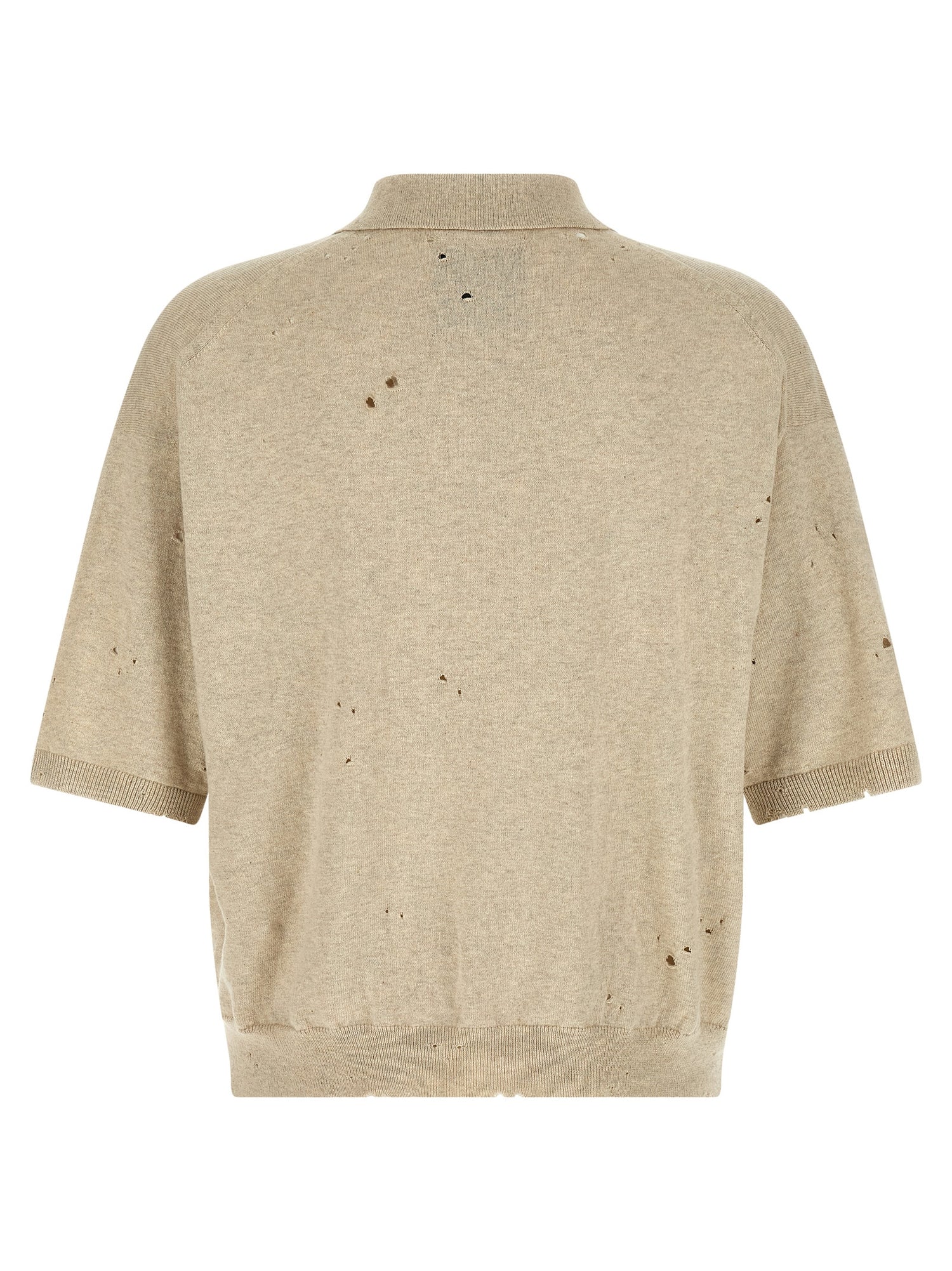 Maison Mihara Yasuhiro Embroidery Polo Shirt