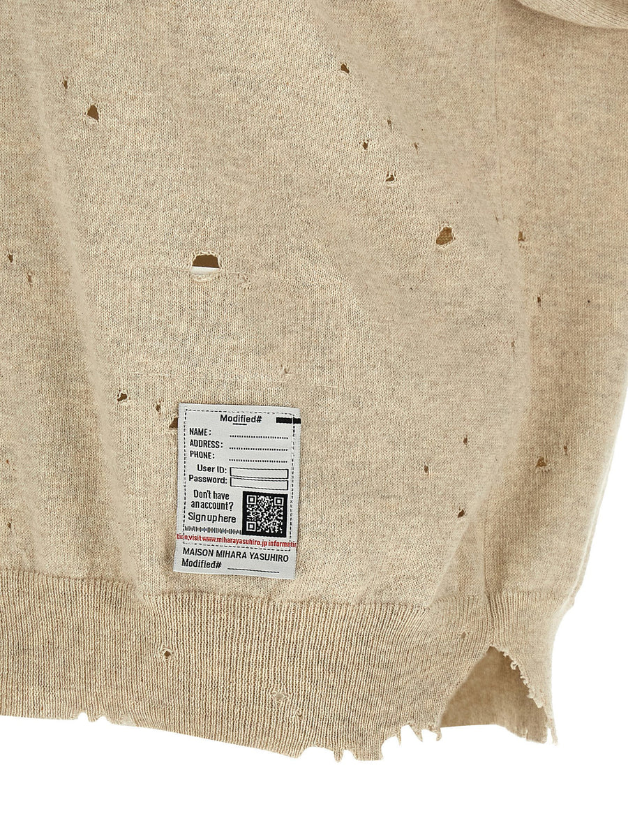 Maison Mihara Yasuhiro Embroidery Polo Shirt