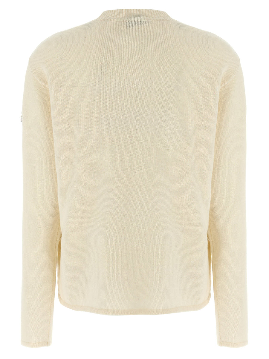 Moncler Genius Willow Smith Wool Cashmere Sweater For Women With Eyelet Detail Premium Fall Winter Knitwear
