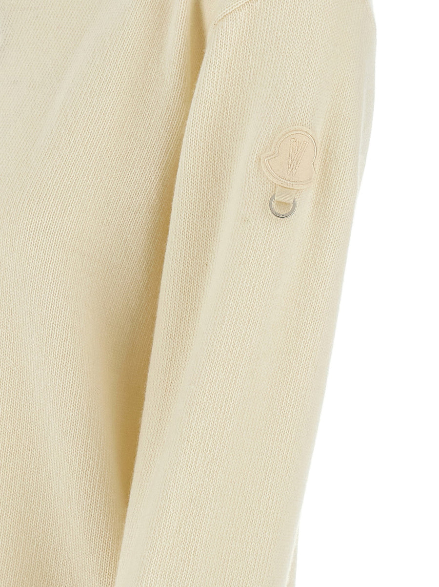 Moncler Genius Willow Smith Wool Cashmere Sweater For Women With Eyelet Detail Premium Fall Winter Knitwear