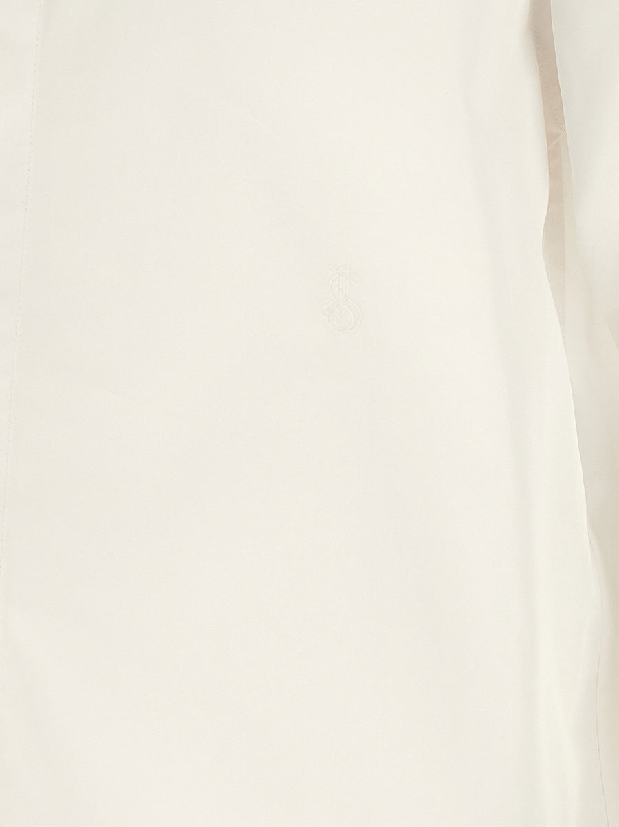 Jil Sander Logo Embroidery Shirt
