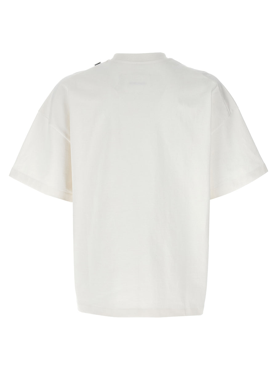 Jil Sander Basic T Shirt For Men Luxurious 100 Cotton White Crewneck Tee Wardrobe Staple