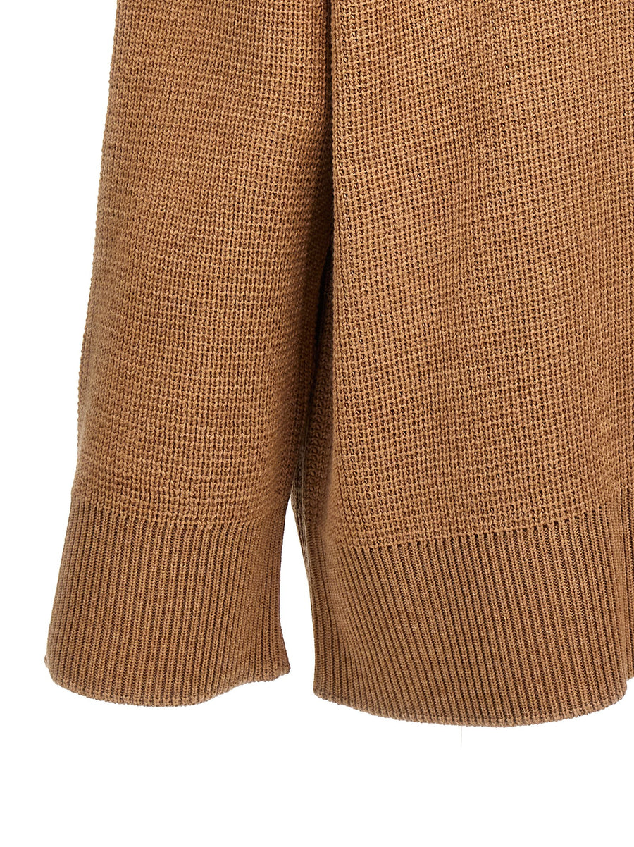Jil Sander Wool Blend Half Zip Sweater For Men Luxury Layering Essential For Modern Wardrobe