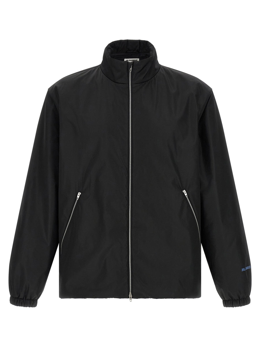 Jil Sander 145 Blouson Technical Taffeta Jacket For Women Luxe Minimalist Outerwear