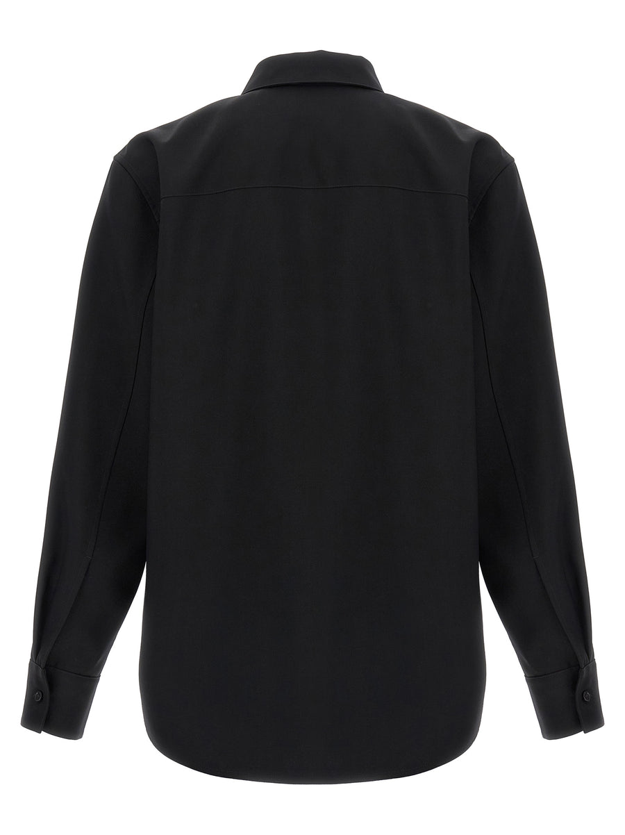 Jil Sander 08 Wool Shirt For Men Luxurious 100 Percent Wool Refined Silhouette Versatile Workwear