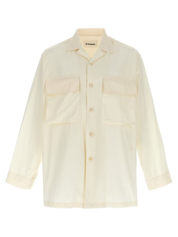 Jil Sander Logo Embroidery Shirt