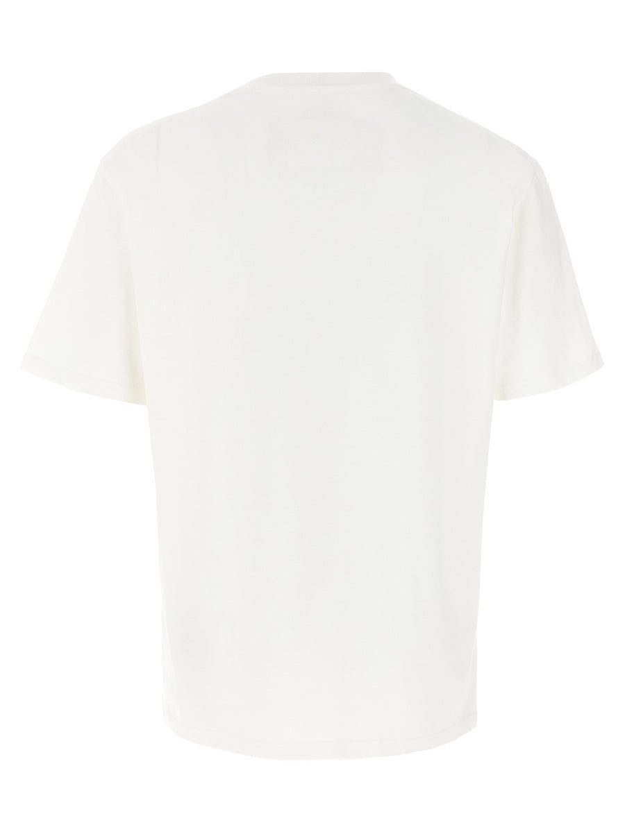 Jil Sander Logo T Shirt Premium Minimalist White Cotton For Men Luxury Everyday Essential