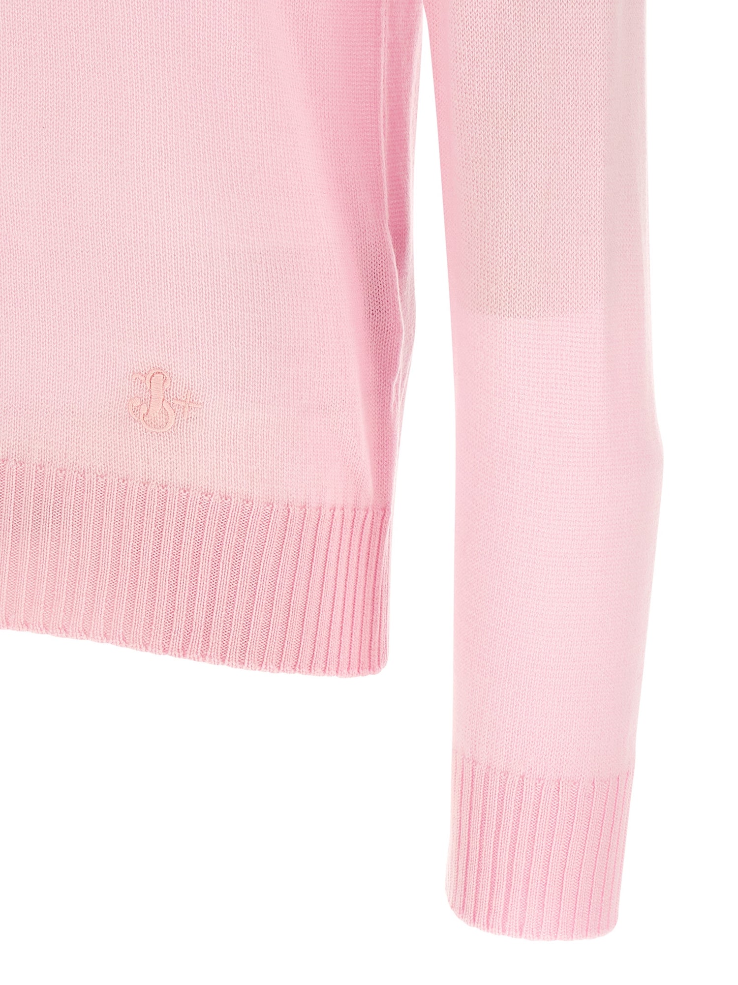 Jil Sander Logo Embroidery Sweater
