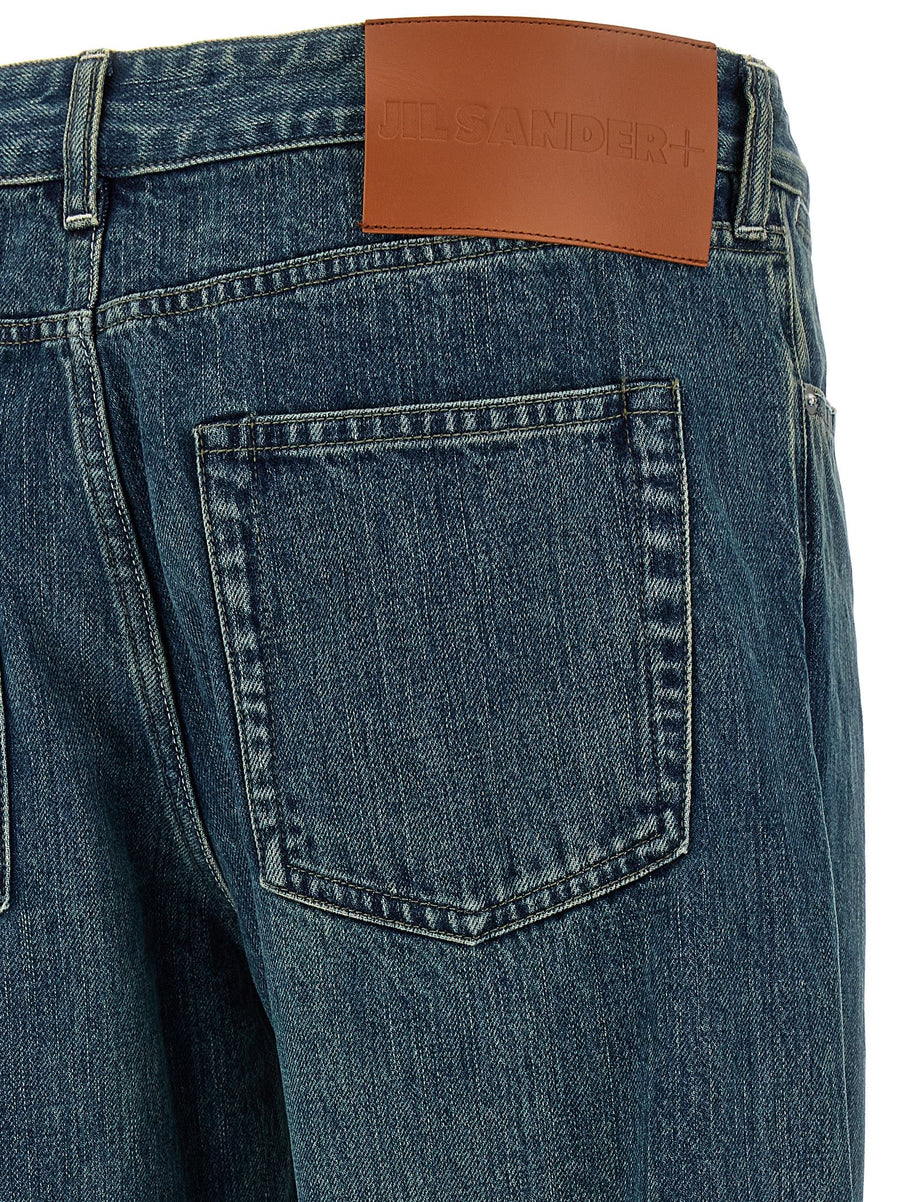 Jil Sander 266 Jeans Luxury Japanese Denim For Men True To Size Straight Fit Premium Quality
