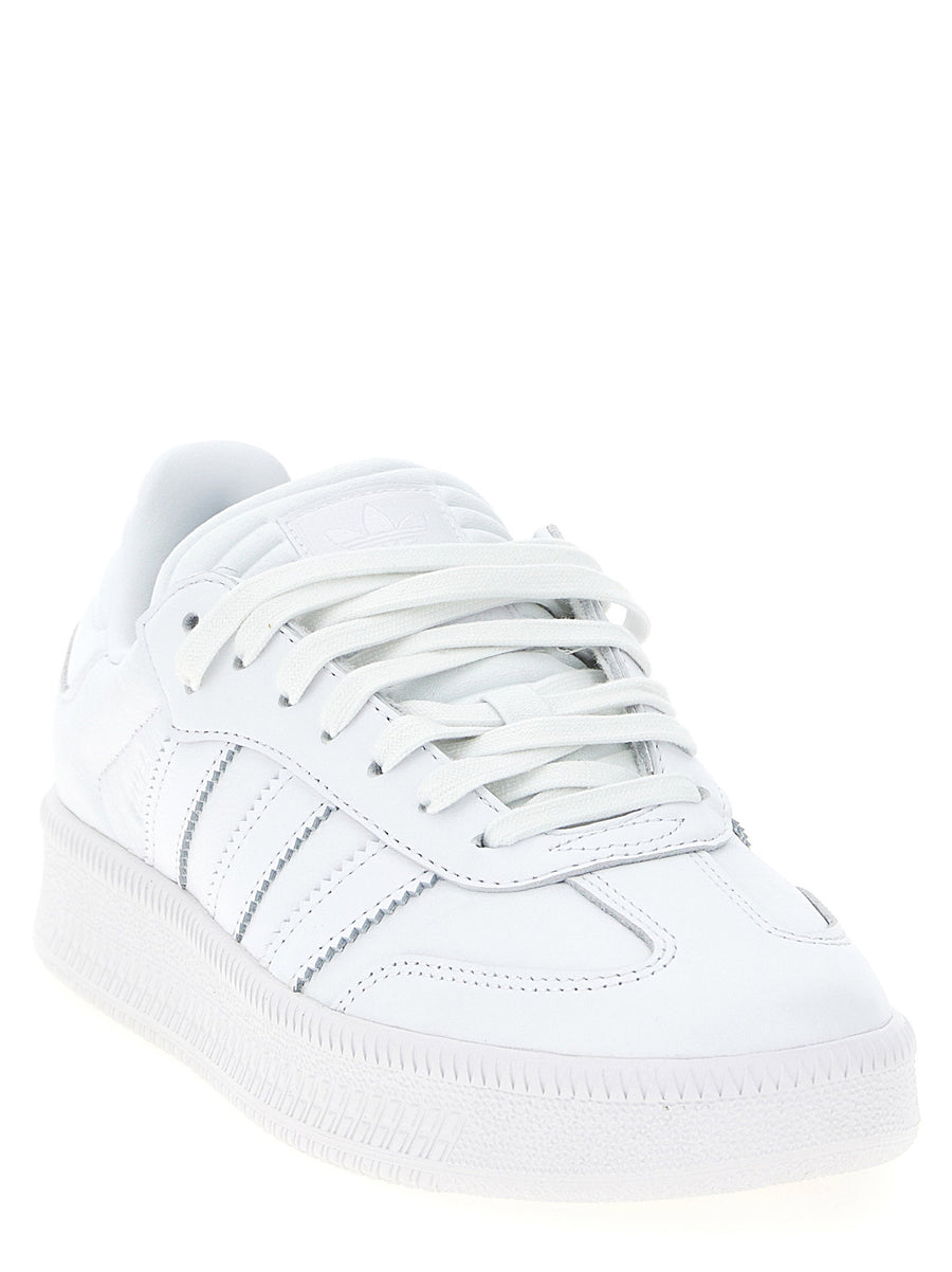 Adidas Originals Samba XLG Sneakers Women White Calfskin Leather EVA Cushioning Heritage Craftsmanship