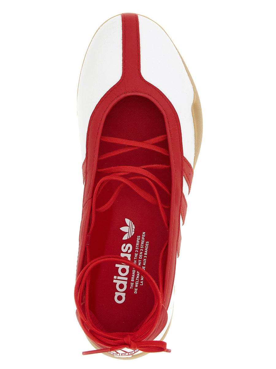 Adidas Originals Taekwondo Mei Leather Ballet Flats With
