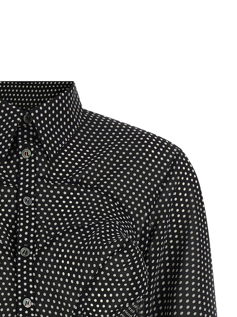 Junya Watanabe Polka Dot Shirt