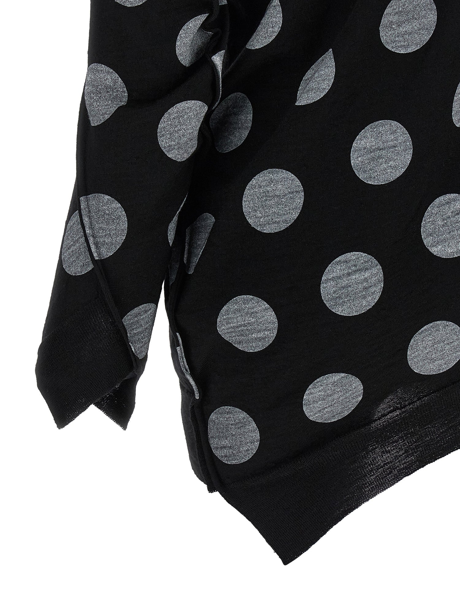 Junya Watanabe Polka Dot Maxi Cardigan