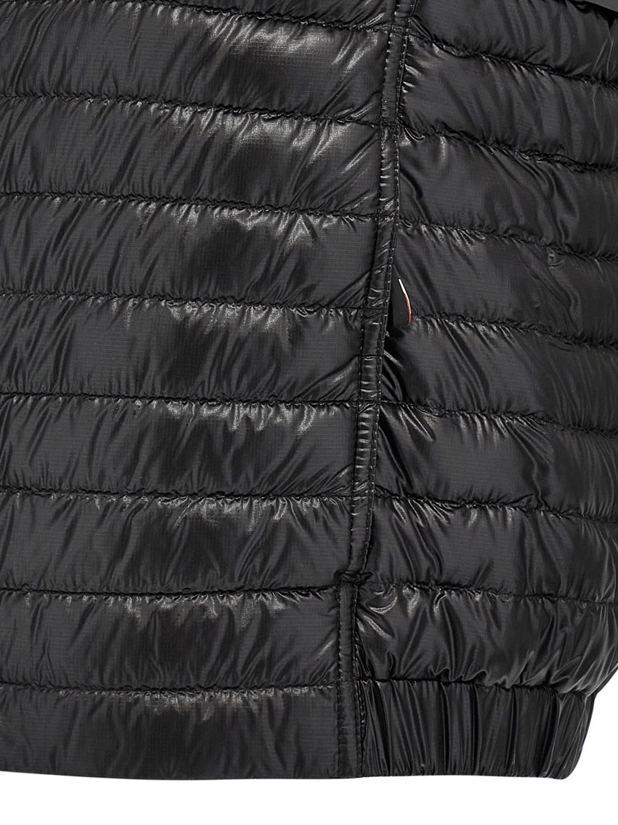 Moncler Grenoble Gumiane Vest For Women With Premium Feather Padding And Technical Fabric Layering